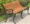Ghế công viên gỗ rắn ngoài trời băng ghế gỗ đôi ghế công viên ghế gỗ rèn sắt đồ nội thất ghế gang chân ghế - Bàn ghế ngoài trời / sân
