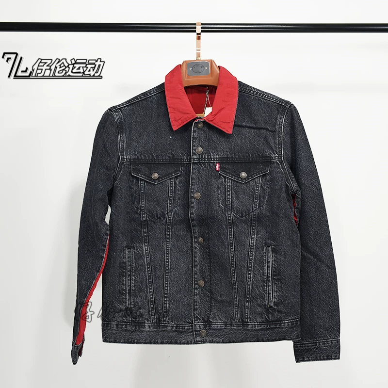 Spot LEVIS X Air Jordan 4 AJ4 деним курткаLivis Joint AO2571-401