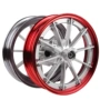 Hai màu năm lỗ rpm front wheel xe máy-inch Aurora trận ba thế hệ Mavericks BWS xe máy điện sửa đổi bánh xe phía trước vành xe honda wave