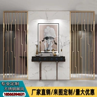 Современное металлическое украшение для гостиной из нержавеющей стали, китайский стиль, розовое золото, легкий роскошный стиль