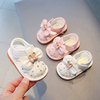 Летняя детская обувь для раннего возраста, милые детские сандалии для принцессы для девочек, 2023, мягкая подошва