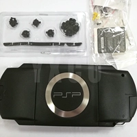 PSP 1000 Case Classic Black Shell Pure Black Game Замена Shell Outter Cover Shell Accessories