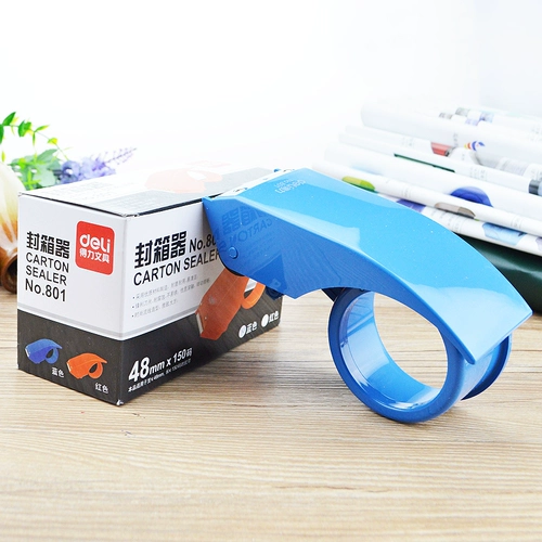 Deli 801 Cutter Create с резкой уплотнением ножа, железная лента, подходит для 48 -миллиметровой бесплатной доставки