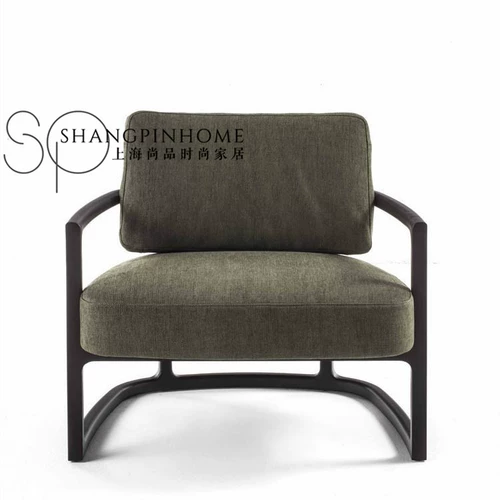 Ткань из натурального дерева, современный дизайнерский диван для гостиной для отдыха, простой и элегантный дизайн