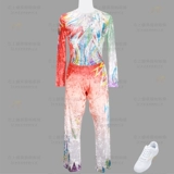 Детские модели для взрослых аэробная фитнеса трахая одежда и гимнастика.