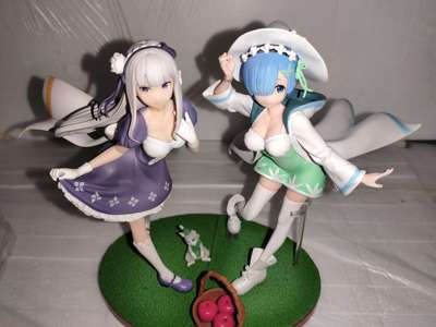 taobao agent 【Move】Some KUJI from the beginning of the different world life Rim black white hand -made