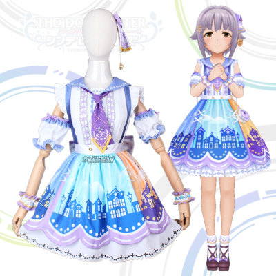 taobao agent Indian heart cos idol master Cinderella girl lovely idols, Yu Shui Sakuko idol service cosplay cosplay