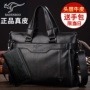 Kangaroo của Nam Giới Túi Kinh Doanh Vali Chữ Thập phần Da của Nam Giới Túi Vai Túi Messenger Top Layer Da Tote Túi Người Đàn Ông túi lyn