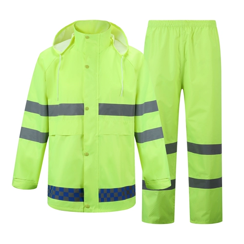 Дорожный светоотражающий дождевик, раздельный водонепроницаемый комплект для взрослых, новая коллекция