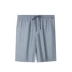 Quần Pijama Đức Shuya của nam giới 100% cotton dệt cotton mặc nhà quần dài năm điểm quần ngắn 39-10972P - Quần tây Quần tây