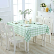 khăn trải bàn vải kẻ sọc nhà bình dị nhỏ hiện đại văn học Scandinavian bàn cà phê hình chữ nhật nắp bảng vải vải tươi - Khăn trải bàn