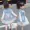 Áo len nữ mùa xuân hè 2019 phiên bản mới của Hàn Quốc áo khoác trẻ em nước ngoài nữ áo sơ mi nữ vest vest vai thủy triều - Áo ghi lê quan ao babi