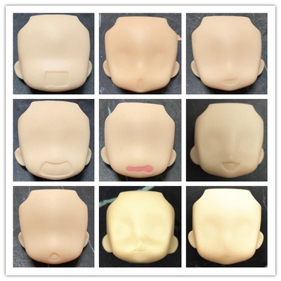 taobao agent [Spot area] GSC clay blank face Special rare face replacement face genuine bulk buns Huya
