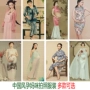 2018 Photo Studio quần áo thai sản dịch vụ ảnh Trung Quốc phong cách retro dress sườn xám mực sơn đột quỵ mang thai mẹ ảnh quần áo áo váy cho bà bầu