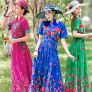 Áo gió ngắn tay nổi tiếng hè 2019 mùa hè mới - Váy dài