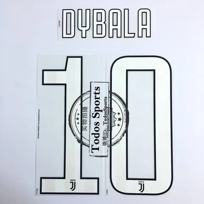 17 18 Juventus Turns Dibara Iguin Mariki Buffon Печатная Номер