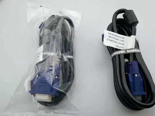 All -Pass Original Samsung VGA Cable 1,5 метра 4+5 синяя головка VGA Line Line Wide Flat Display Специальная линия