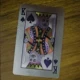 Один из ошибочных серебряных покеров (число точек закулисного отпечатка