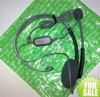 Новая оригинальная гарнитура xbox360 xbox360 проводная гарнитура 360 Слим -хост.
