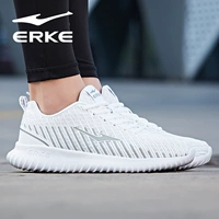 Giày thể thao nữ Hongxing Erke đích thực 2019 mùa xuân và mùa thu mới Giày thể thao nữ đệm lót mang giày chống thoáng khí thoải mái - Giày thể thao / Giày thể thao trong nhà giày sneaker chính hãng
