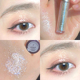 UNNY Liquid Eyeshadow 01 Super Shiny Crystal Glitter Pearlescent Waterproof Monochrome Eyeshadow One Drop of Tears 02 Lying Silkworm màu mắt colourpop