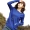 Mùa thu người phụ nữ hoang dã mùa thu mặc áo len Hàn Quốc phiên bản của bộ lười biếng gió lỏng mặc len dày của phụ nữ những kiểu áo len dáng dài đẹp