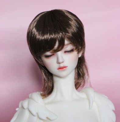 taobao agent 【Seduce Mengxuan】BJD DD3 Uncle Doll uses wigs to imitate Mahai Jieshi brown short hair, a free shipping