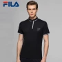Fila fila người đàn ông 2018 mùa hè mới ngắn tay áo thời trang bông thể thao t- shirt polo áo sơ mi | f51m828101f áo polo nike