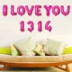 Pink Iloveyou1314