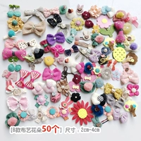 [50 Трехмерные цветы ткани]