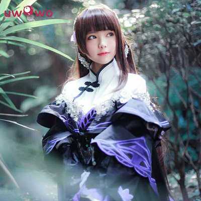 taobao agent FIN -free cos service rental] Sword three cosplay clothing Xuehe flowers cos Cos Wanhua loli ancient clothing female