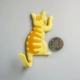 Желтая полоса задняя кошка кошка