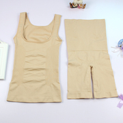 Micro-kinh doanh với sau sinh corset phù hợp với eo cao bụng đồ lót eo hình hip ngực hip quần chia phù hợp với