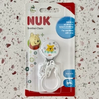 NUK Соска, детский силикагелевый милый шнурок-держатель, 0 мес.