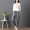 Mùa hè Hàn Quốc phiên bản của các màu sọc dọc cotton và quần linen hậu cung nữ kích thước lớn là mỏng feet cà rốt phần mỏng linen chín quần thời trang nữ