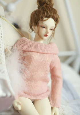 taobao agent BJD3 Penal clothes warm word -of -the -shoulder sweater ~ 4 color income 1/4 & 1/3 &/daughter