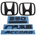 logo oto Honda Ten Accord Black Land Black Land 10 Accord Accord English BID tem xe ô tô thể thao tem dán kính lái ô tô 