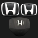 logo các hãng ô tô Thích hợp cho Honda MNV sửa đổi logo trước xe hơi phía trước Hub Che tem dán xe ô tô tem xe oto thể thao