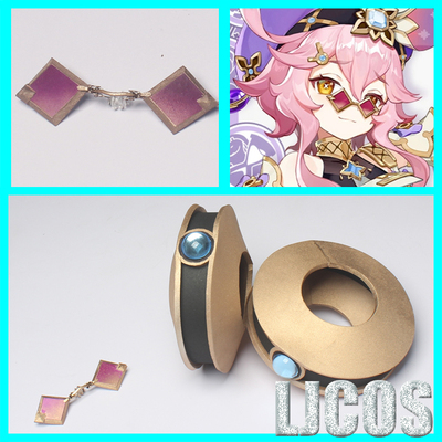 taobao agent 【LJCOS】 Glasses, bracelet with accessories, props, cosplay