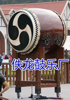 Один мерщик японского барабана Ping Taiku Taiku Palace Taid Drum Barrel Слишком барабан, заглядывая барабан, выполняющий барабанную рулон слишком барабан