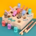 đồ chơi trẻ em năm A-rưỡi bắt cá từ bộ não con sâu của lực lượng trẻ em đố mầm non Montessori 1-2 bé trai và bé gái 3 Đồ chơi bằng gỗ