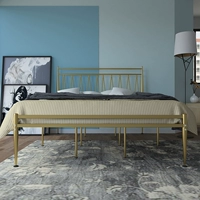 Железное искусство кровать 1,8 метра современная минималистская 1,5 метра железной кровать с двуспальной кроватью.