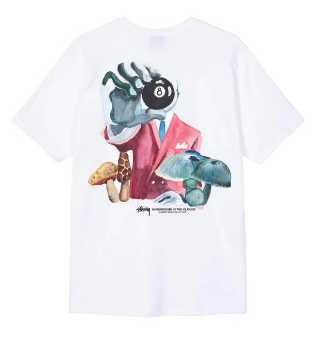 Stussy tide бренд Stucy's множество хлопковых футболок с круглым вырезом и short-sleeved снимок без возврата Canadian покупок