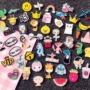 Đầy đủ 9,9 nhân dân tệ vận chuyển Nhật Bản Harajuku phong cách acrylic phim hoạt hình trâm huy hiệu dễ thương pin trâm huy hiệu trâm cài