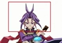 Hoàng đế cosplay anime giả tóc trò chơi vua COS Yuri tóc giả tùy chỉnh hai màu - Cosplay cosplay joker