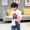 Xiaobei quần áo trẻ em nam sơ mi dài tay mùa xuân và mùa thu 2019 áo sơ mi trẻ em nước ngoài màu trắng mùa thu phiên bản Hàn Quốc - Áo sơ mi