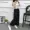 2018 mới của Hàn Quốc phiên bản của hoang dã lỏng rộng quần chân đàn hồi sọc mùa xuân và mùa hè chín quần thẳng kích thước lớn quần âu phụ nữ áo nữ đẹp