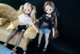[Jiu jiu] Черно -белая сетка набор Blyth Small Cloth Licca Azone