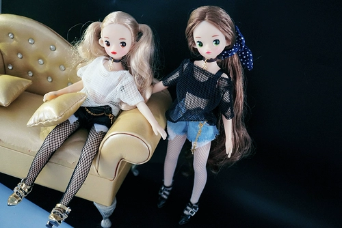 [Jiu jiu] Черно -белая сетка набор Blyth Small Cloth Licca Azone