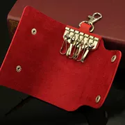 Đơn giản và đơn giản một móc khóa mini túi chìa khóa nam và nữ sáng tạo xe thủy nam kim loại cho cửa nhà - Trường hợp chính